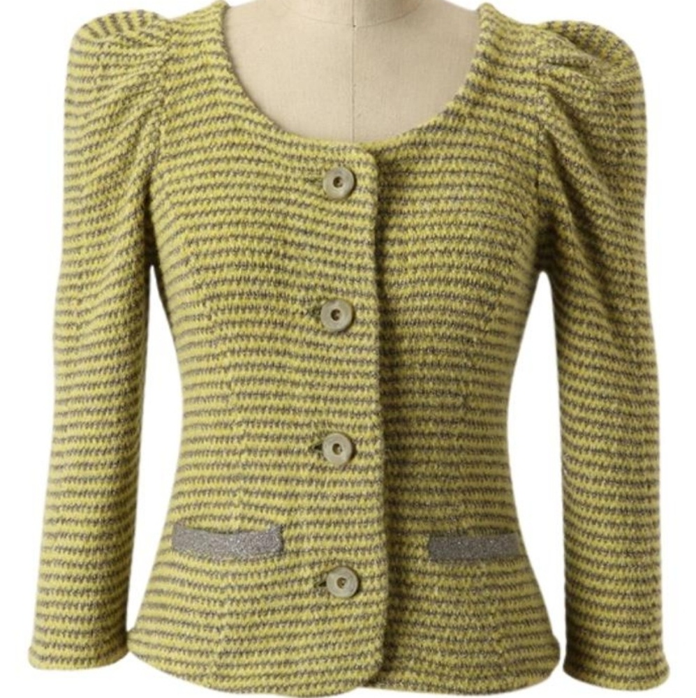 Anthropologie Moth Stardust Sparkle Cardigan